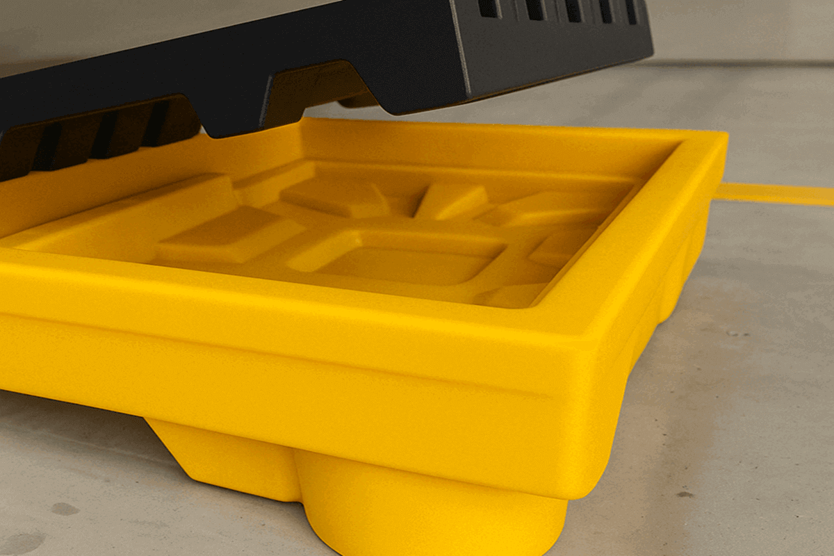 tarima antiderrame para tambos 